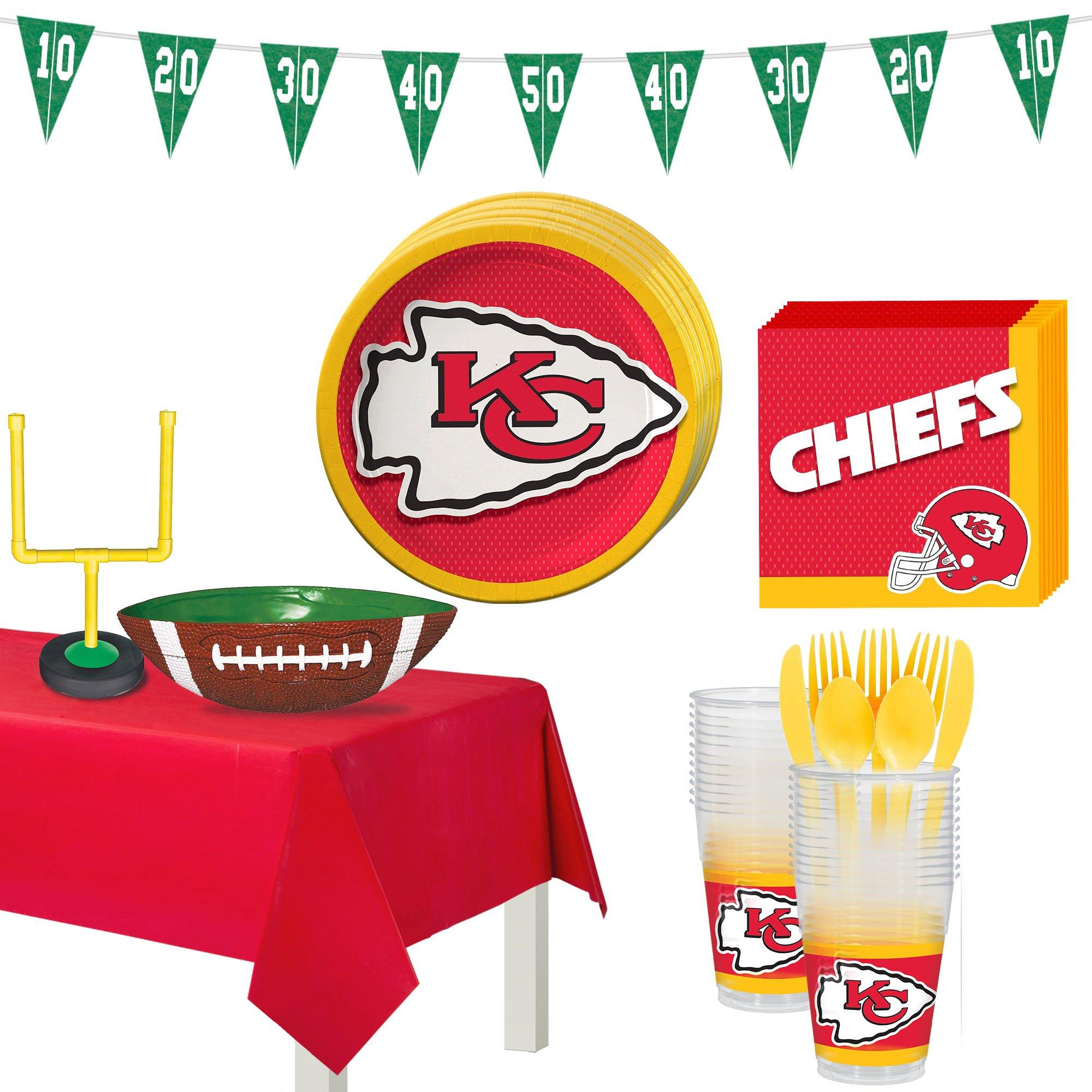 Kansas City Chiefs Party Supplies Pack